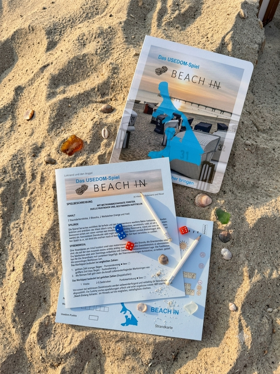 USEDOM-Spiel „BEACH IN“