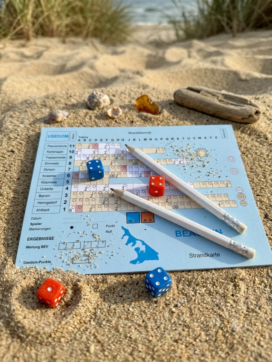 USEDOM-Spiel „BEACH IN“