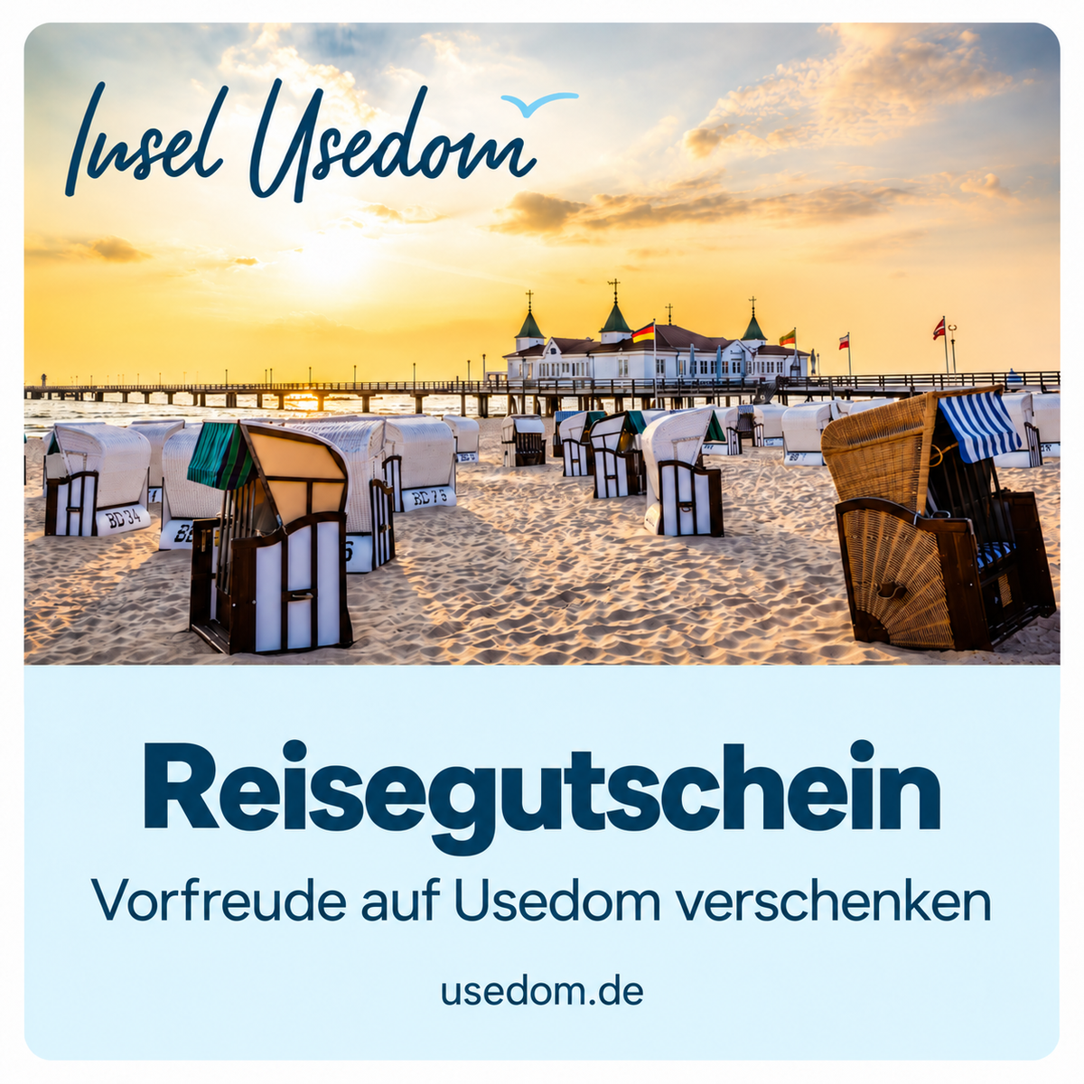 Insel Usedom Reisegutschein