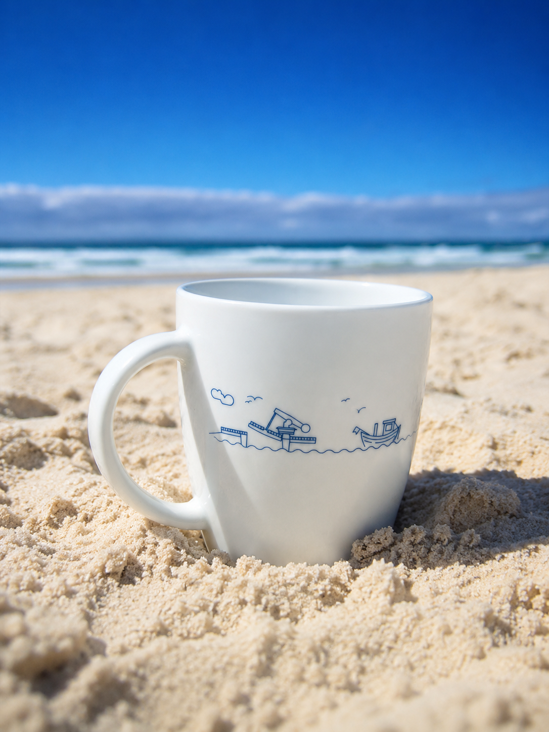 Tasse „Usedom Skyline“
