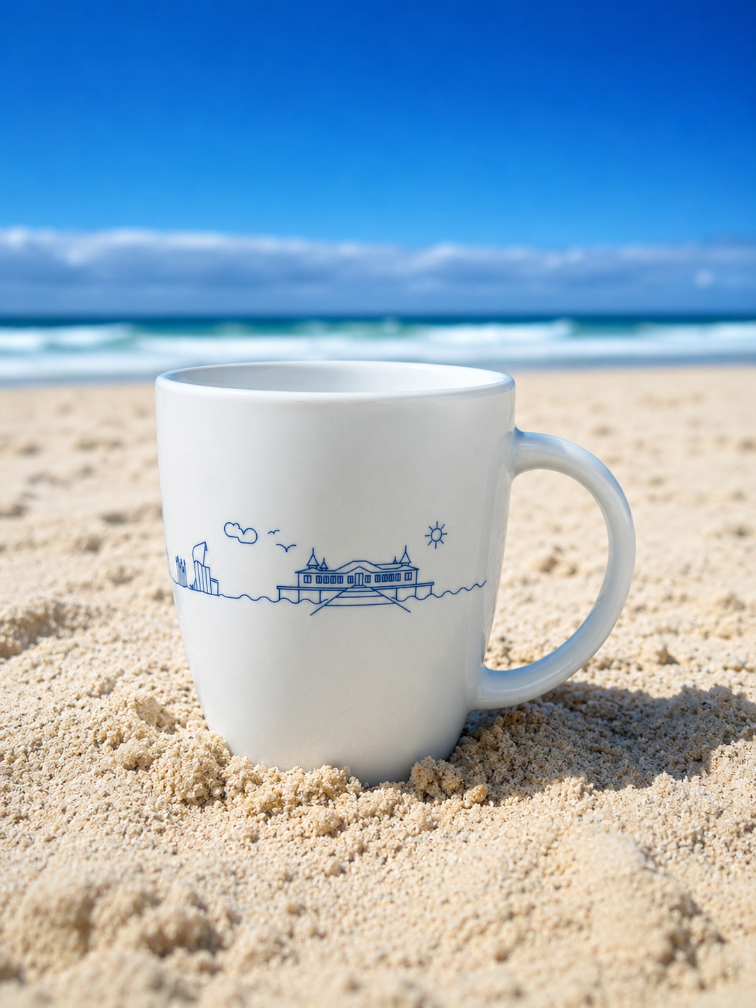 Tasse „Usedom Skyline“